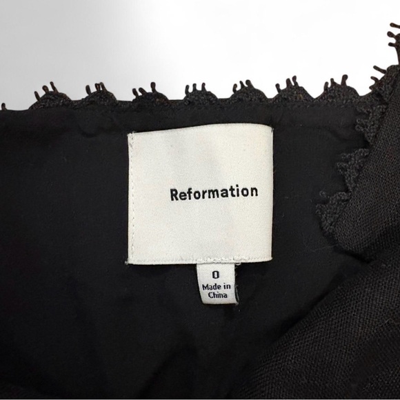 Reformation Button-Front Corset Top - Picture 3 of 3